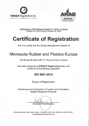 ISO 9001:2015认证- France