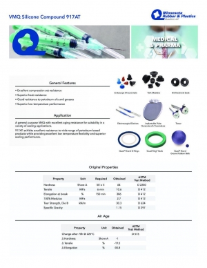 VMQ硅胶材料917AT (PDF)