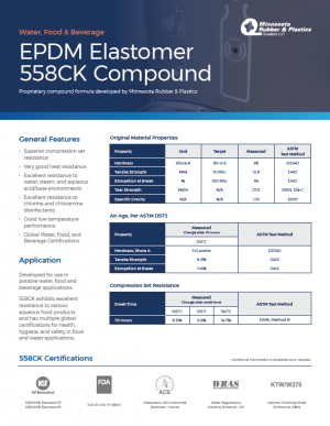 Qmonix®  EPDM弹性体材料558CK (PDF)