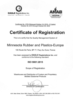 ISO 9001:2015认证- France